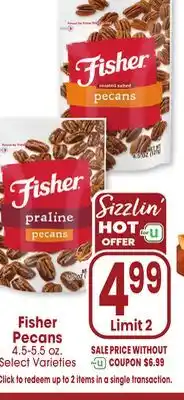 Jewel-Osco Fisher Pecans offer