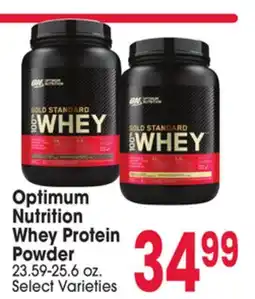 Jewel-Osco Optimum Nutrition Whey Protein Powder offer