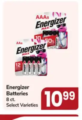 Jewel-Osco Energizer Batteries offer