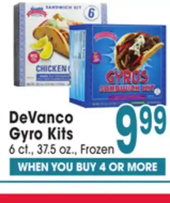 Jewel-Osco DeVanco Gyro Kits offer