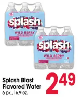 Jewel-Osco Splash Blast Flavored Water offer