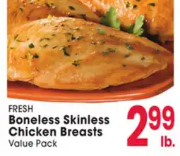 Jewel-Osco Boneless Skinless Chicken Breasts offer