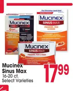 Jewel-Osco Mucinex Sinus Max offer