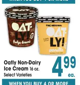 Jewel-Osco Oatly Non-Dairy Ice Cream offer