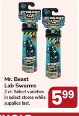 Jewel-Osco Mr. Beast Lab Swarms offer