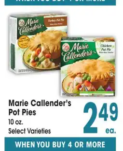 Jewel-Osco Marie Callender's Pot Pies offer