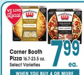 Jewel-Osco Corner Booth Pizza offer