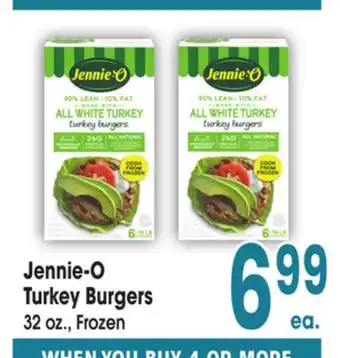 Jewel-Osco Jennie-O Turkey Burgers offer