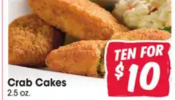 Jewel-Osco Crab Cakes offer