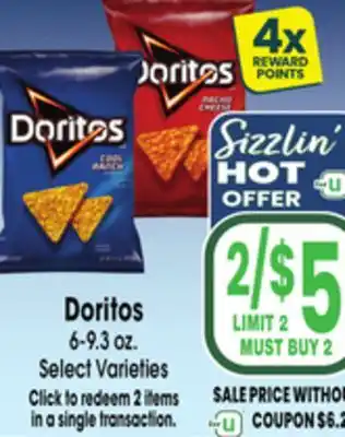 Jewel-Osco Doritos offer