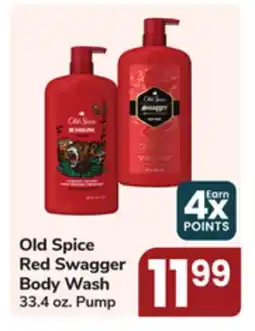 Jewel-Osco Old Spice Red Swagger Body Wash offer