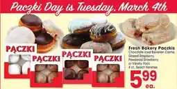 Jewel-Osco Fresh Bakery Paczkis offer