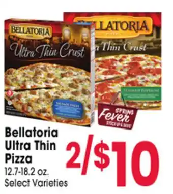 Jewel-Osco Bellatoria Ultra Thin Pizza offer