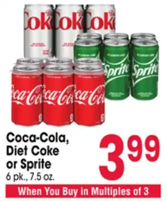 Jewel-Osco Coca-Cola, Diet Coke or Sprite offer