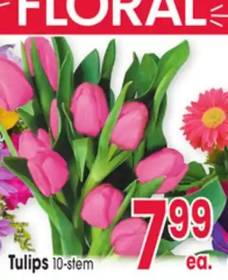 Jewel-Osco Tulips offer