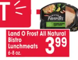 Jewel-Osco Land O Frost All Natural Bistro Lunchmeats offer