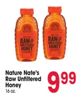 Jewel-Osco Nature Nate's Raw Unfiltered Honey offer