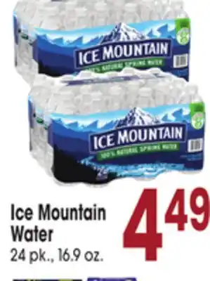 Jewel-Osco Ice Mountain Water offer