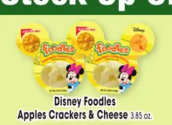 Jewel-Osco Disney Foodles Apples Crackers & Cheese offer