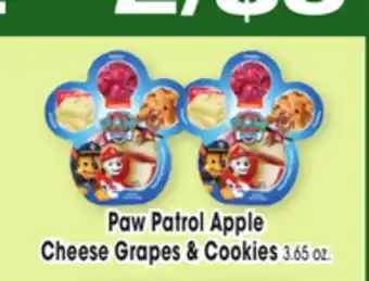 Jewel-Osco Paw Patrol Apple Cheese Grapes & Cookies offer