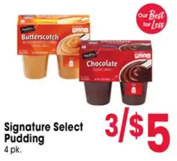 Jewel-Osco Signature Select Pudding offer