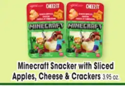 Jewel-Osco Minecraft Snacker with Sliced Apples, Cheese & Crackers offer