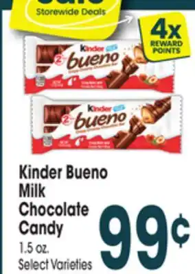 Jewel-Osco Kinder Bueno Milk Chocolate Candy offer