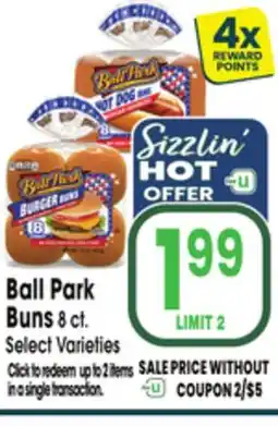 Jewel-Osco Ball Park Buns offer