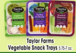 Jewel-Osco Taylor Farms Vegetable Snack Trays offer