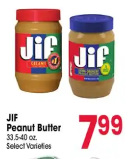 Jewel-Osco JIF Peanut Butter offer