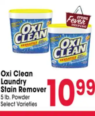 Jewel-Osco Oxi Clean Laundry Stain Remover offer