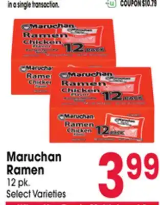 Jewel-Osco Maruchan Ramen offer