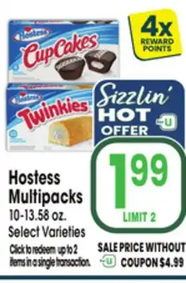 Jewel-Osco Hostess Multipacks offer