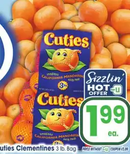 Jewel-Osco Cuties Clementines offer