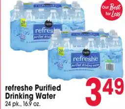 Jewel-Osco refreshe Purified Drinking Water offer