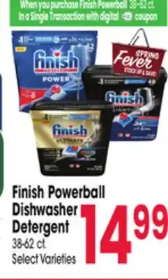 Jewel-Osco Finish Powerball Dishwasher Detergent offer