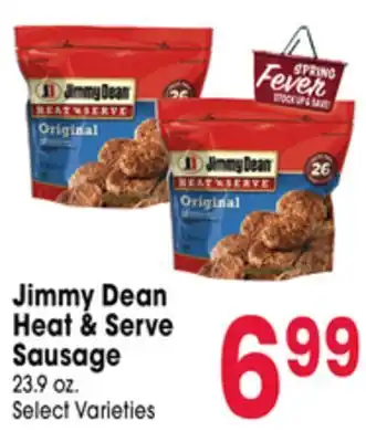 Jewel-Osco Jimmy Dean Heat & Serve Sausage offer