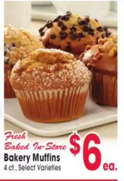 Jewel-Osco Bakery Muffins offer