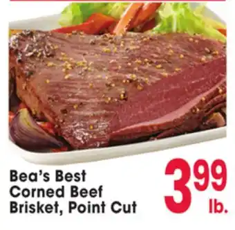 Jewel-Osco Bea's Best Corned Beef Brisket offer