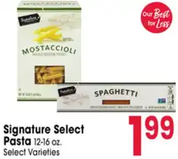 Jewel-Osco Signature Select Pasta offer