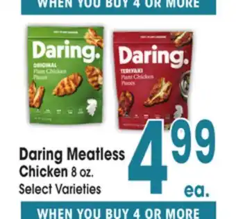 Jewel-Osco Daring Meatless Chicken offer