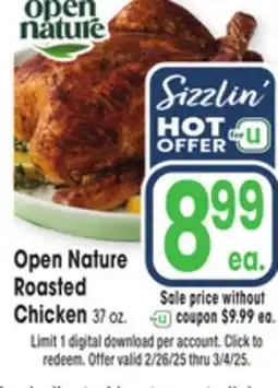 Jewel-Osco Open Nature Roasted Chicken offer