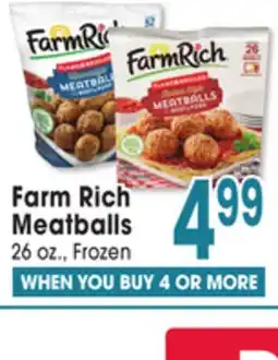 Jewel-Osco Farm Rich Meatballs offer