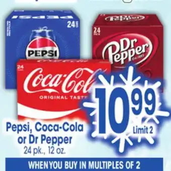 Jewel-Osco Pepsi, Coca-Cola or Dr Pepper offer