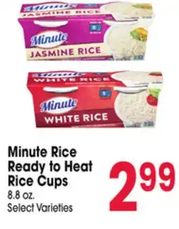 Jewel-Osco Minute Rice Ready to Heat Rice Cups offer