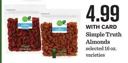 Mariano's Simple Truth Almonds offer