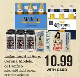 Mariano's Lagunitas, Half Acre, Corona, Modelo, or Pacifico offer