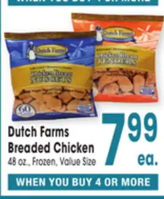 Jewel-Osco Dutch Farms Breaded Chicken offer