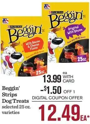 Mariano's Purina Beggin' Strips Dog Treats offer