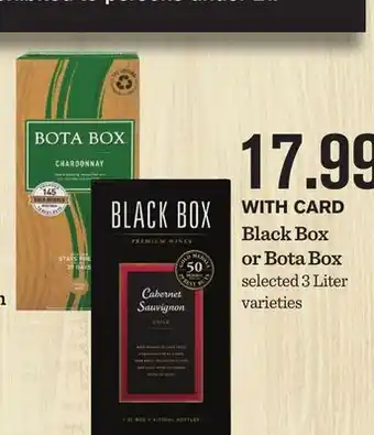 Mariano's Black Box or Bota Box offer